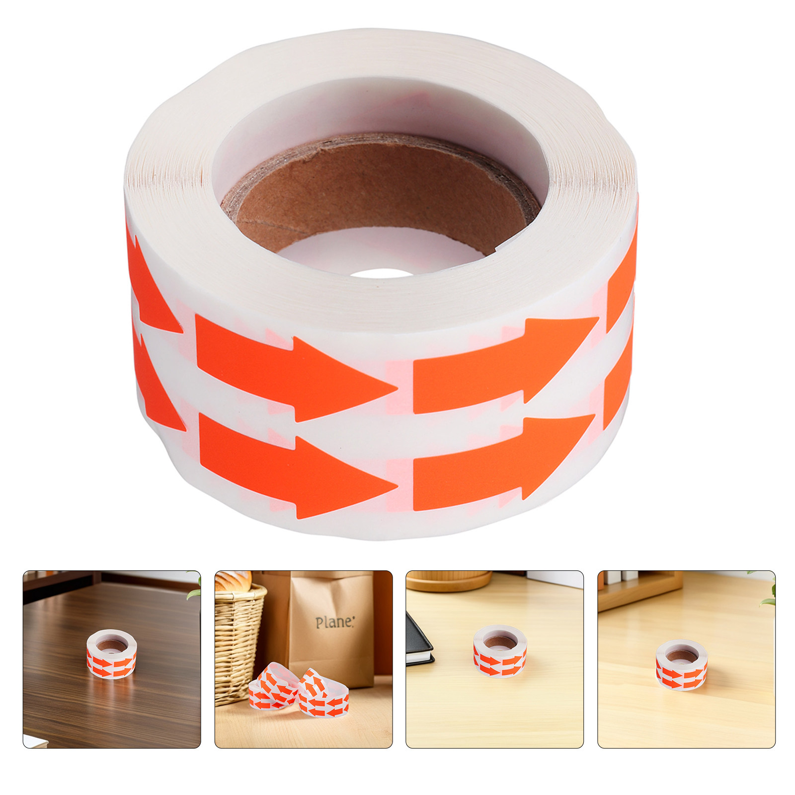 Sticker Label Roll - 2 Rolos de Adesivos Fluorescentes em