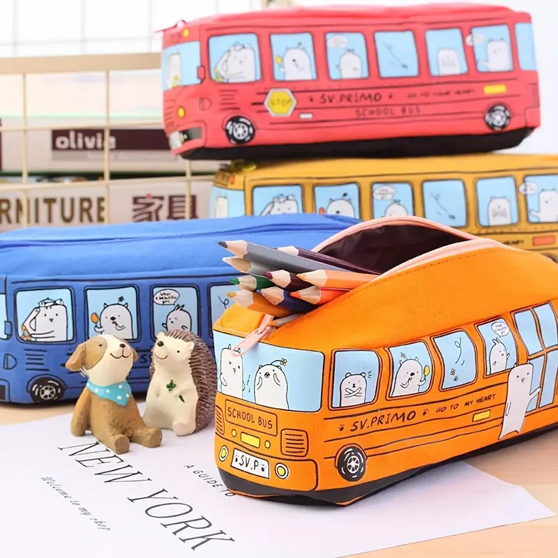 Stationery Office And School Supply Stores - Estojo de Lápis Criativo em Lona