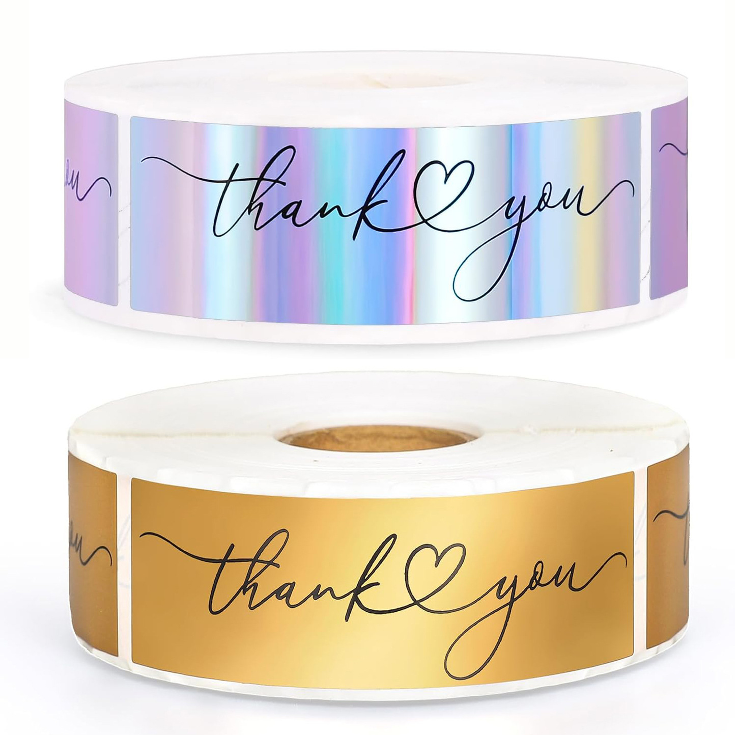 Sticker Label Roll - JCAC 120pcs/rola Adesivos de Agradecimento em