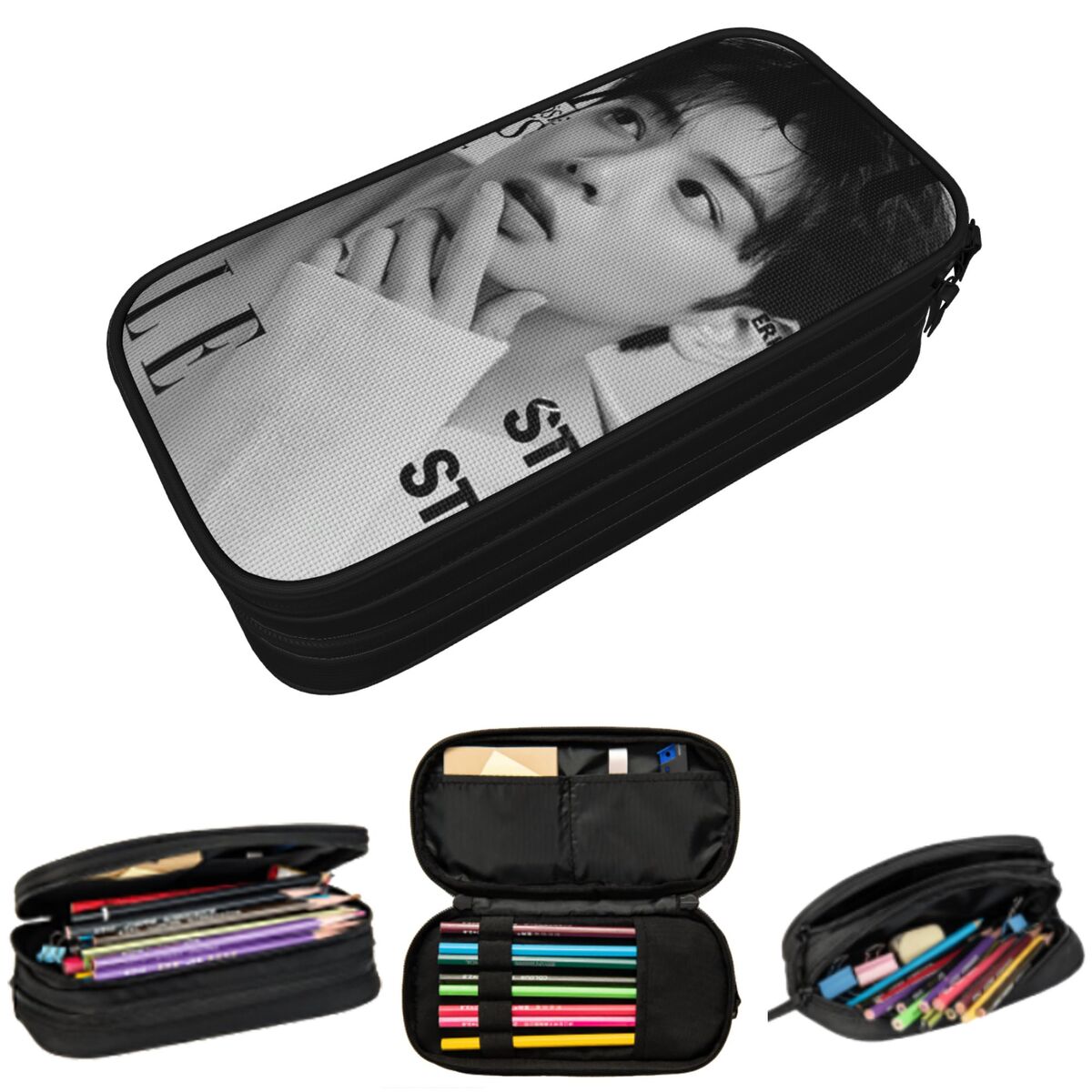 Stationery And Office Supply Chain - Estojo de Lápis Cha EunWoo Kpop