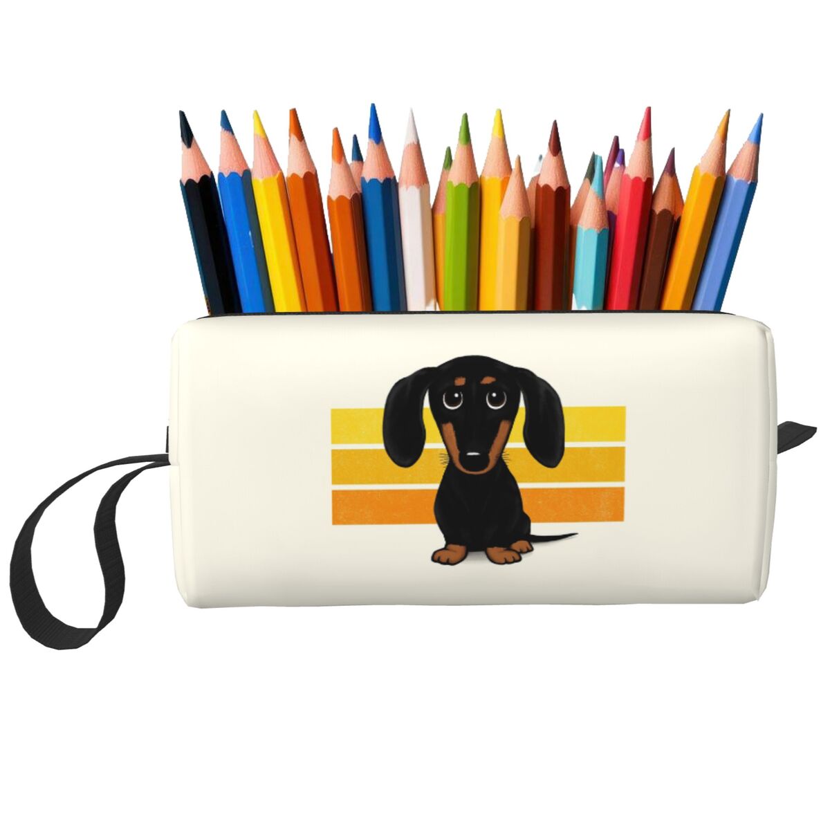 Tan Stationery & Office Supply - Estojo de lápis com desenho de