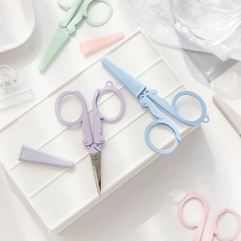 Tesoura Dobrável Kawaii Cor Mo - Stationery And Office Supply Chain avaliação e preço