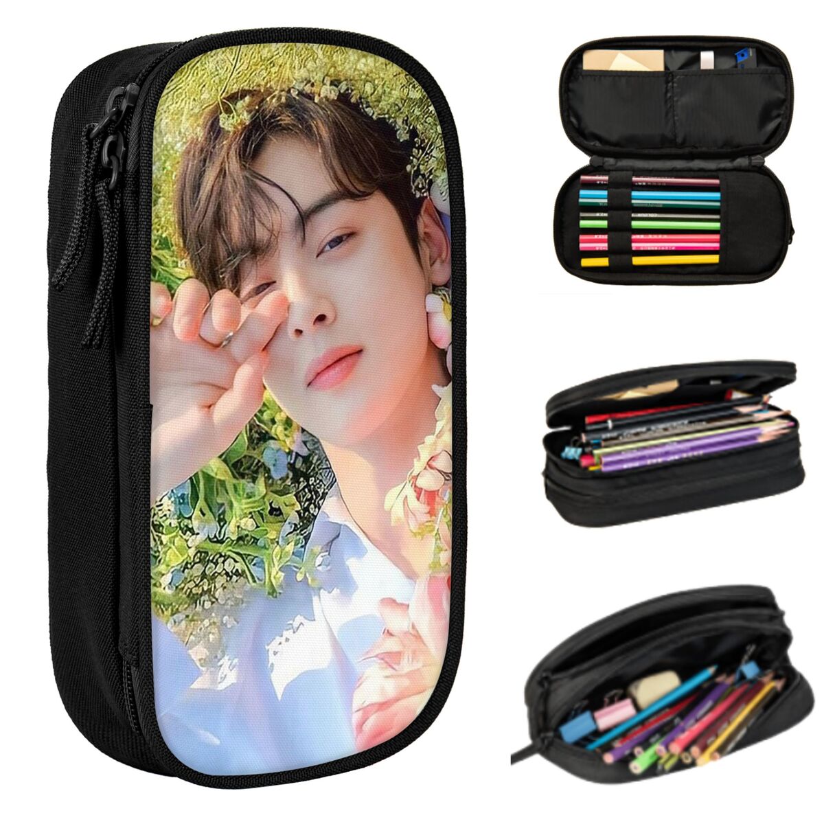 Estojo de Lápis Cha EunWoo Kpo - Stationery And Office Supply Chain avaliação e preço